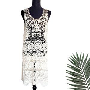 Womens Crochet Summer White Dress Pattern